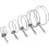 Hose Clamp, Heavy Duty Double Wire, Adjustable Pipe Clamps 16100mm Ref: 8042 2
