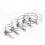 Hose Clamp, Heavy Duty Double Wire, Adjustable Pipe Clamps, 16100mm 5
