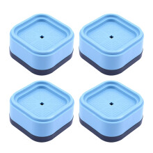Washing Machine Risers 4Pack Adjustable Stackable Height Furniture Lifter For Desk Couch Chair Dorm Room Blue
