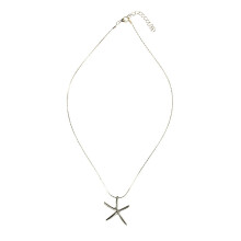 Starfish Pendant Necklace Starfish Pendant Choker Alloy Material