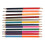 Coffret de 12 crayons à dessin en graphite de qualité supérieure, effaçables, double pointe, pré-taillés, mine robuste, prise en main 3