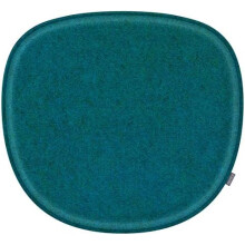 (Petrol) Feltd. Eco Filz Kissen geeignet für Verner Panton Chair gepolstert inkl. Antirutschbeschichtung (Curry)
