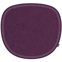 (Eggplant) Feltd. Eco Filz Kissen geeignet für Verner Panton Chair gepolstert inkl. Antirutschbeschichtung (Curry)