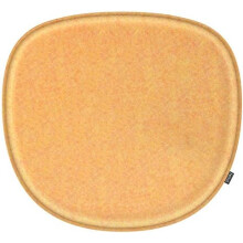 (Sun) Feltd. Eco Filz Kissen geeignet für Verner Panton Chair gepolstert inkl. Antirutschbeschichtung (Curry)