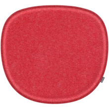 (Tomato) Feltd. Eco Filz Kissen geeignet für Verner Panton Chair gepolstert inkl. Antirutschbeschichtung (Curry)