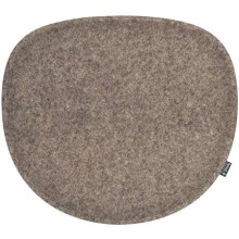 (Walnut) Feltd. Eco Filz Kissen geeignet für Verner Panton Chair gepolstert inkl. Antirutschbeschichtung (Curry)
