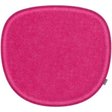 (Magenta) Feltd. Eco Filz Kissen geeignet für Verner Panton Chair gepolstert inkl. Antirutschbeschichtung (Curry)