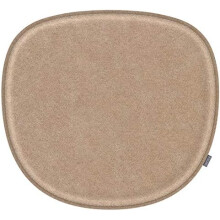 (Camel) Feltd. Eco Filz Kissen geeignet für Verner Panton Chair gepolstert inkl. Antirutschbeschichtung (Curry)
