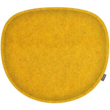 (Curry) Feltd. Eco Filz Kissen geeignet für Verner Panton Chair gepolstert inkl. Antirutschbeschichtung (Curry)