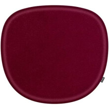 (Bordeaux) Feltd. Eco Filz Kissen geeignet für Verner Panton Chair gepolstert inkl. Antirutschbeschichtung (Curry)