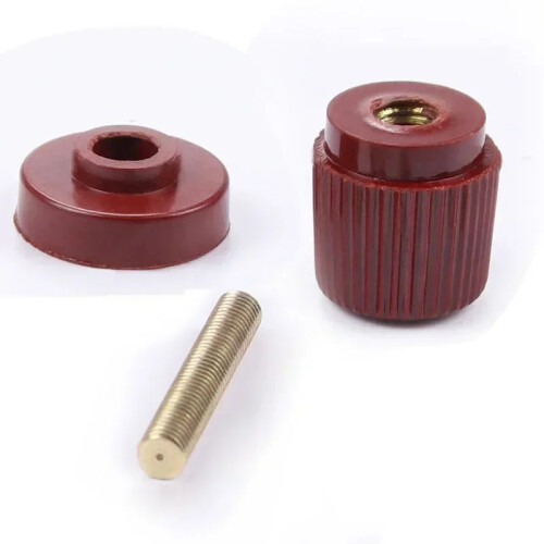 2 kit hardware hardware per montanti e dadi da 6mm in ottone 1