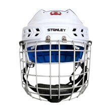 Hockey And Ice Skating Helmet With Strap, Adjustable Size M/L, Polycarbonate Shell, Impact Foam, Black