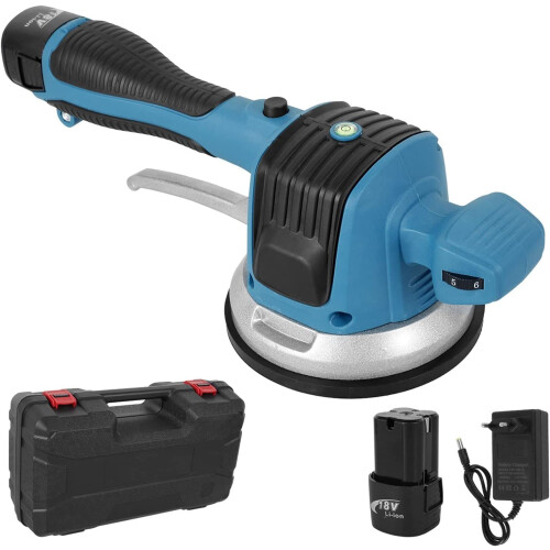 Tile Vibration Machine Installation Tool 12000 rpm 6 Gears Adjustable Leveling Machine