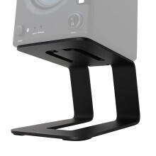 Metal Monitor Stand, Vibration Resistant Made of Carbon Steel, Space Saving for Home