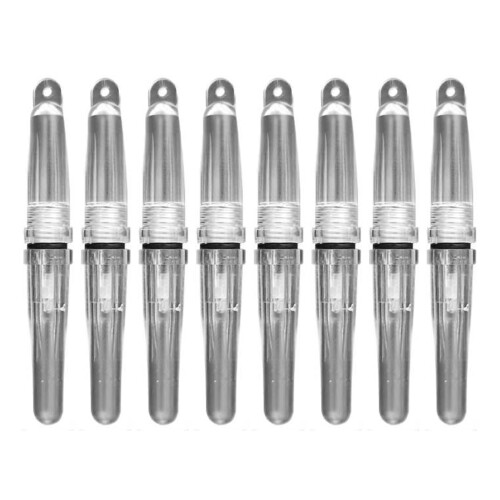 Fishing Light 8Pack Waterproof Underwater DeepDrop Bait Light With Fluorescent Duration