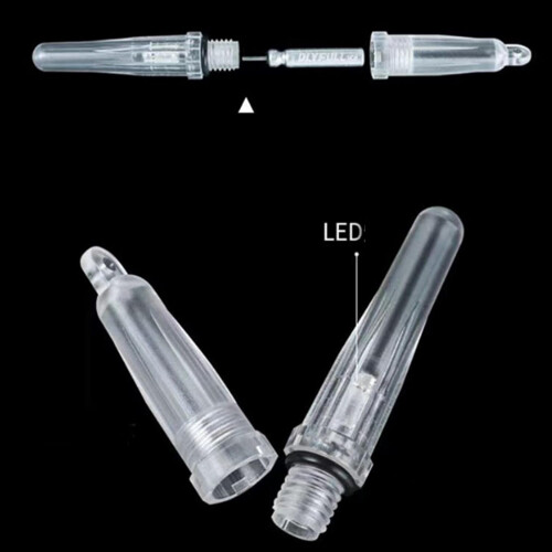 Fishing Light 8Pack Waterproof Underwater DeepDrop Bait Light With Fluorescent Duration 2