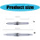 Fishing Light 8Pack Waterproof Underwater DeepDrop Bait Light With Fluorescent Duration 4