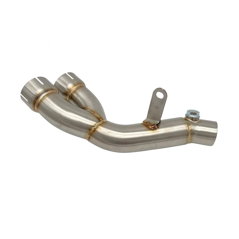 Motorcycle Exhaust Silencer Modified Exhaust Intermediate Pipe Motorcycle Stainless Steel Catalyst Extinguisher Connection For Yamaha Yzfr6 9426802480559