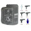 Braçadeira extragrande para monitor de pressão arterial Omron de 9 a 21 polegadas (22 a 53 cm), ajuste confortável. 1