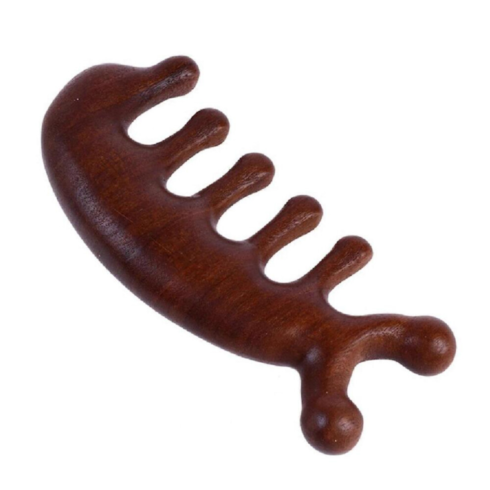 Unisex Portable Small Resin Massage Comb Integrated Reusable Mini Resin Comb