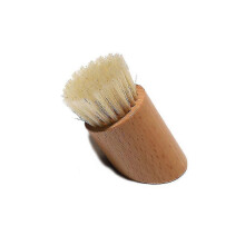 Gezichtsborstel met droge borstelharen - Massageborstel met natuurlijke haren - Droge borstels - Massageborstel - Gezichtsreinigingsborstel m