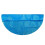 Runde Poolabdeckung, 1,5 m Durchmesser, blau, für Aufstellpools 2