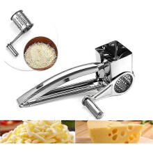 Käsereibe, Käsereibe mit Griff, Parmesanreibe, Handreibe, Käsereibe für Hartkäse, Schokolade