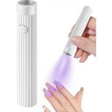 Kleiner Nageltrockner, UV-Nagellampe, tragbare UV-Lampe, kabellose, wiederaufladbare USB-UV-Lampe