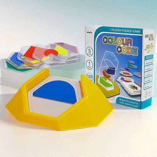 Brinquedos de quebra-cabeça infantis, jogo de tabuleiro infantil de competição com blocos coloridos e inteligentes 1