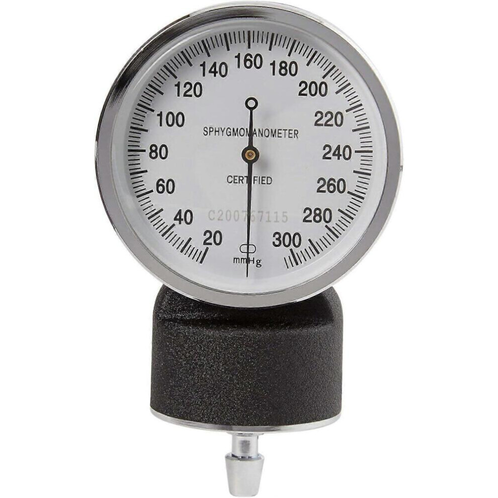 Blood Pressure Gauge for Standard Aneroid Sphygmomanometers, 300mmHg, No-Pin
