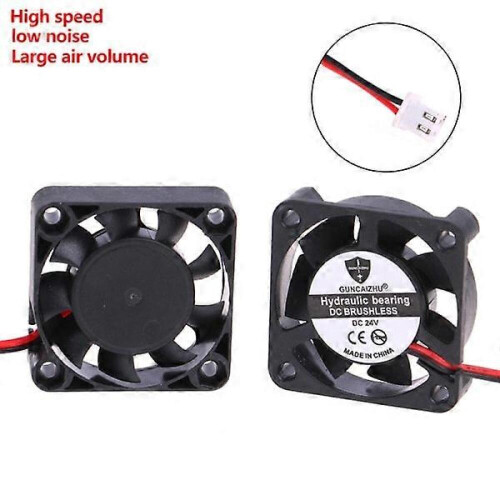 4010 24V Geräuscharmer Lüfter, superleiser Lüfter für Ender Black 24V 1
