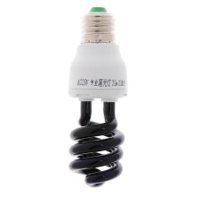 E27 UV-Schwarzlichtlampe, bakterizides Licht, 220 V, Spirallampe