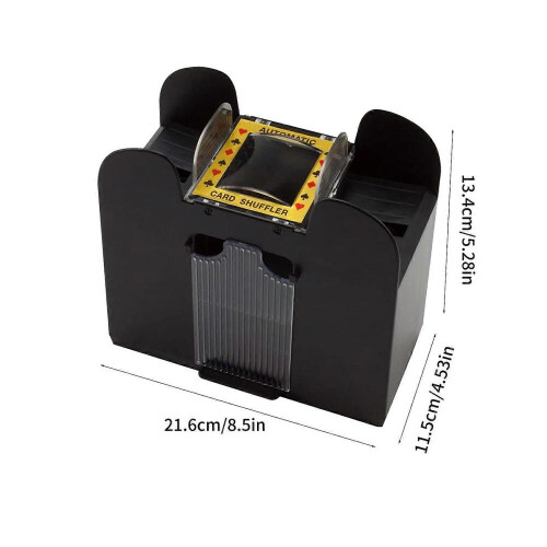 Barajadora de cartas automática para salas de entretenimiento. 2