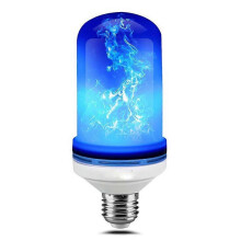 E27 Flammenlampe 9W 12W 85-265V 4 Modi 90/108 LEDs Ampulle LED-Flammeneffekt-Glühbirne Flackerndes Feuerlicht Direktversand 85-265V