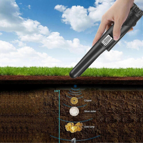 Metalldetektor-Pinpointer für Kinder und Erwachsene mit LCD-Display, Hand-Pinpointer, Sonde 2