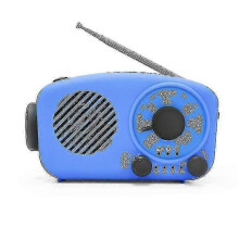 Tragbares Kurbelradio, Notfall-Kurbelradio, Solar-Kurbelradio, Mini-Radio, Handy-Ladegerät X