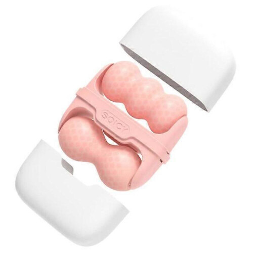Gesichts-Eisroller, doppelseitiger Gesichts-Eisroller, Gesichtspflegegerät mit 2-in-1-Rolle, Kryotherapie-Eisroller-Massagegerät