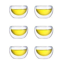 st tekoppar i glas