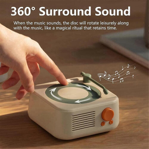 Boxă Bluetooth retro, Boxă Bluetooth în stil clasic vechi, Boxă Bluetooth portabilă, Boxă Bluetooth retro 2