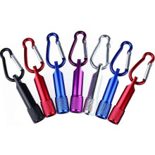 7er-Pack LED-Mini-Taschenlampen mit Taschen – ideal für Camping, Wandern, Radfahren und Klettern.