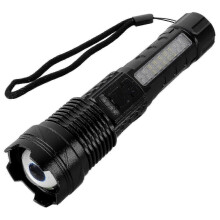 LED-Taschenlampe für den Außenbereich, wiederaufladbar, tragbar, handlich, ideal für Camping.