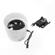 110mm Adjustable Speed Inline Duct Fan for Ventilation and Exhaust Systems with 7W Motor Efficiency