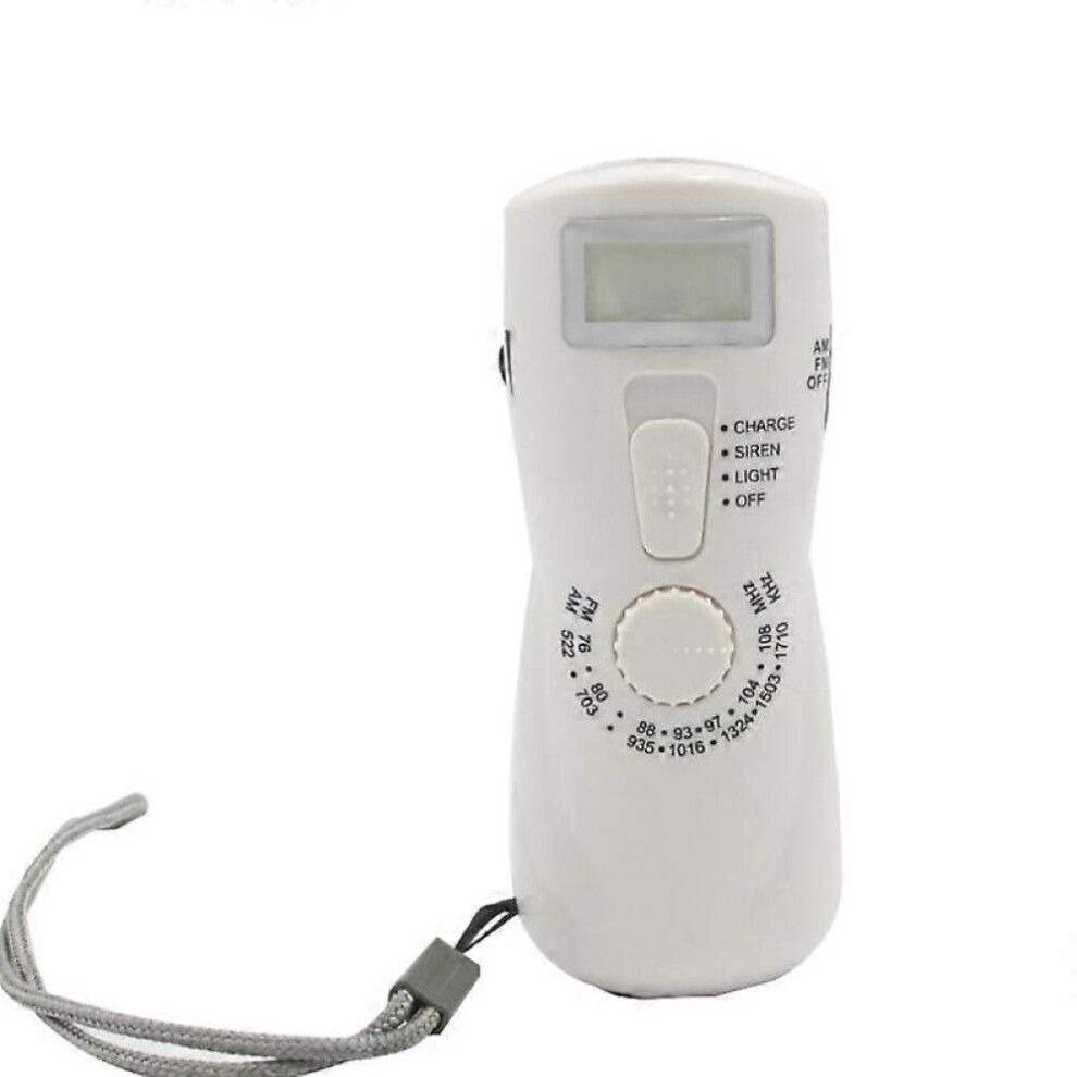 Hand-Crank Radio Emergency Hand-Crank Radio Hand-Crank Flashlight Portable Hand-Crank Radio 8472608273858