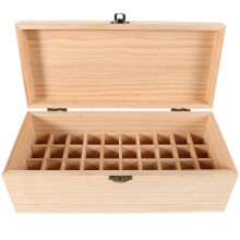 Ätherisches Ölgefäß aus Holz für die Aromatherapie zu Hause, 26,80 x 11,70 x 10,00 cm, 1 Stück