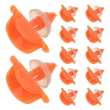 50 Stück Entenzubehör für DIY-Enten, Kunststoff-Entenmaul, Entenmaul zum Basteln