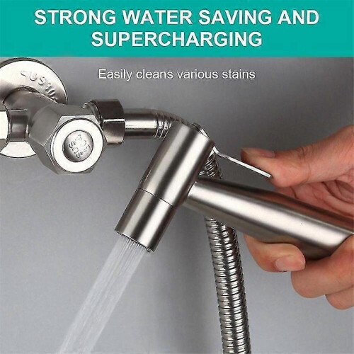 304 Ψεκαστήρας τουαλέτας από ανοξείδωτο χάλυβα, πιεστικό ακροφύσιο τουαλέτας 1