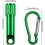 Conjunto de 7 Lanternas de Camping com Bolso, Mini Lanterna LED Portátil, Ideal para Camping, Caminhadas, Ciclismo e Cli 3