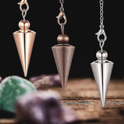 4-teiliges Pendel-Meditationsset aus Kupfermetall 2
