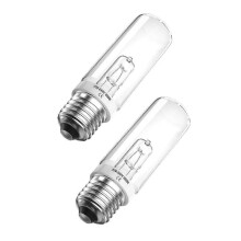 Dimbare 200 W E27 rørpærer, varm hvit, 2800 K, JDD E27 Edison-pærer, høy lysstyrke 2820 lumen, AC220-240 V, pakke med 2