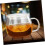 Klare Glas-Teetasse für Kaffee und Tee 2